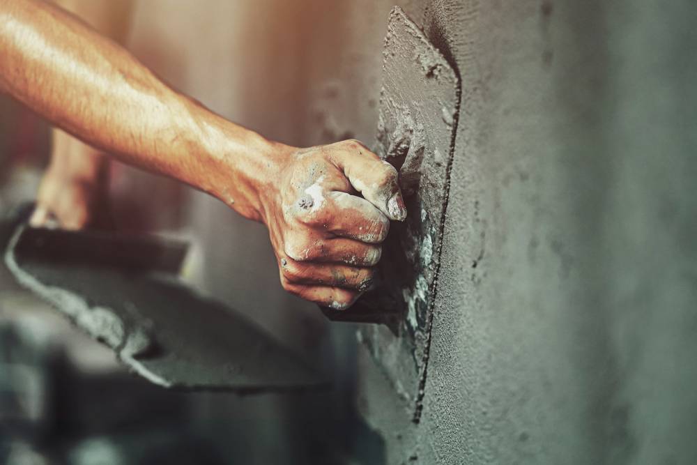 Construction en béton à Niederhergheim